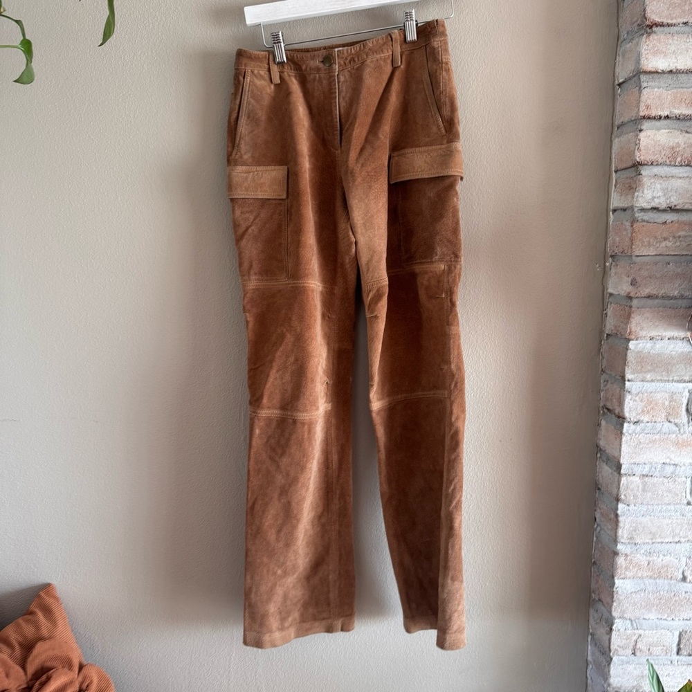 MAGARET‎ GODFREY Suede Cargo Pants